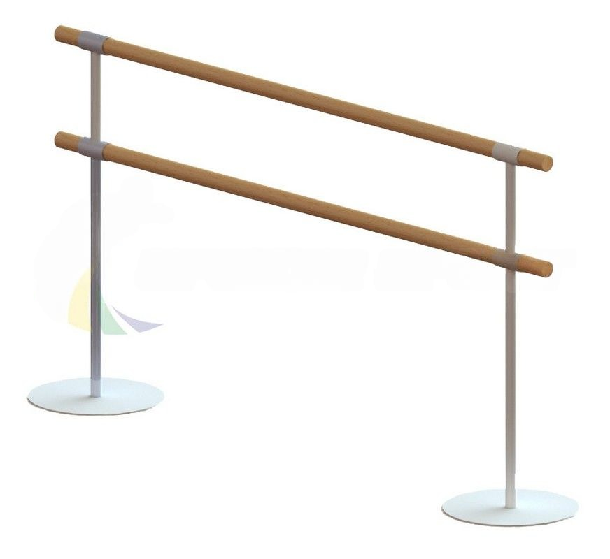 Переносной хореографический станок двухрядный  Сосна Pioner A14028