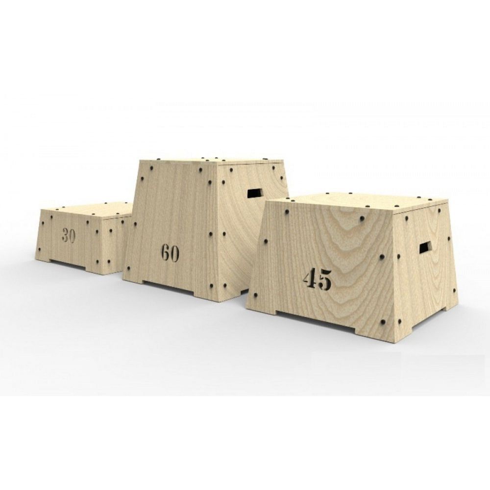 Пьедестал-тумба для кроссфита ПГФ-1 65х65х60см  Образец №1
