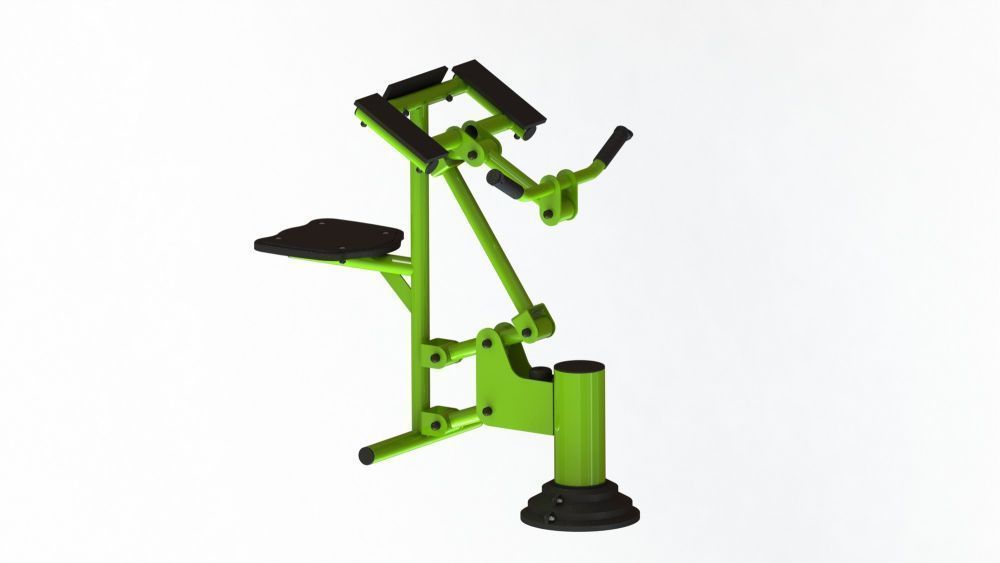 Уличный тренажер взрослый Бицепс для одного Pioner A17407