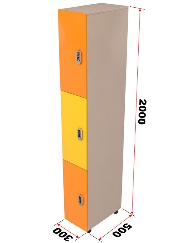 Шкаф c покрытием  Pioner A16264