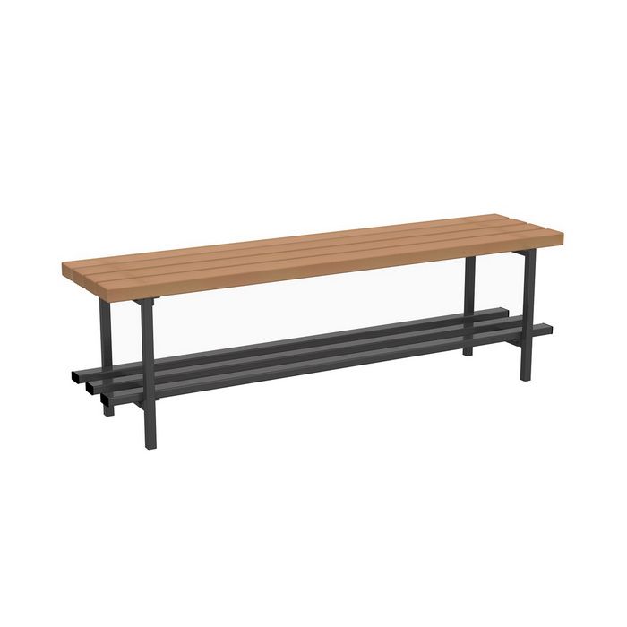 Скамья для раздевалок без спинки 2 м Pioner A17715