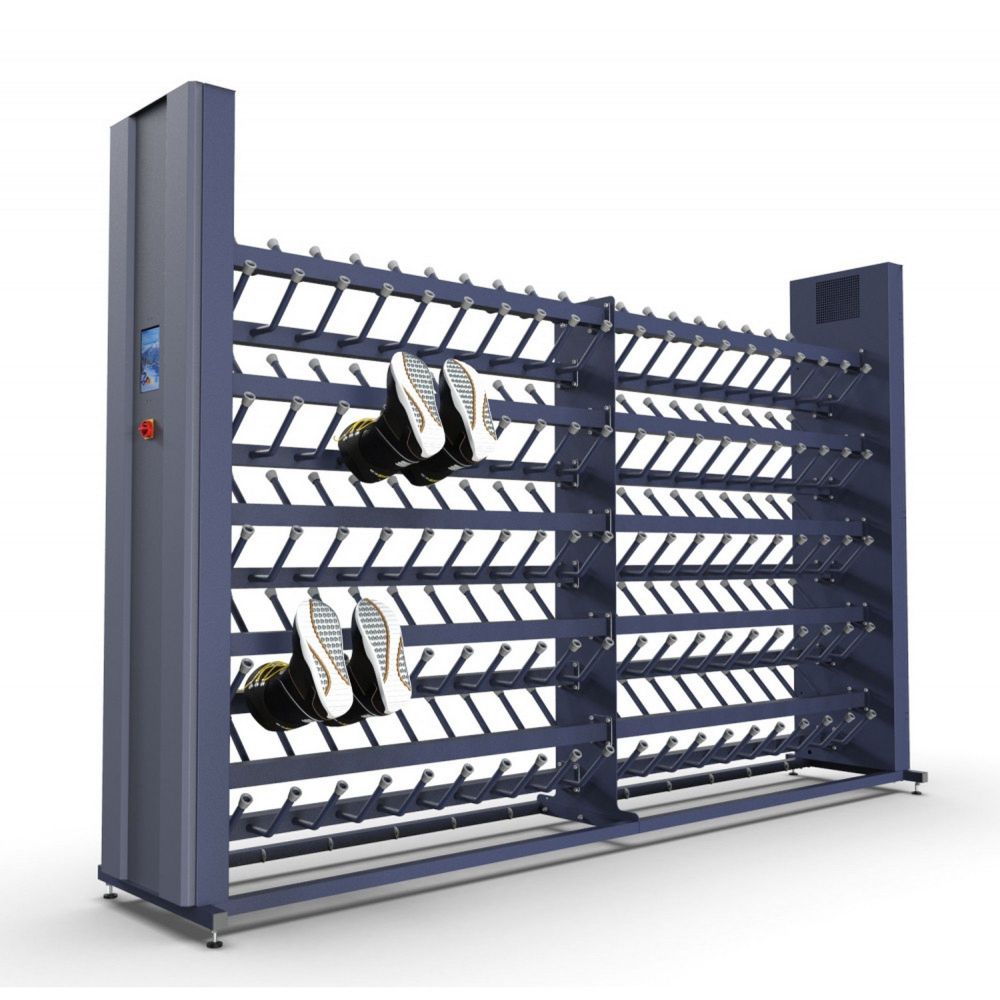 Сушильный стеллаж СЛ2 - Премиум для обуви, двухсторонний 199х323,5х67см  SLPD-100