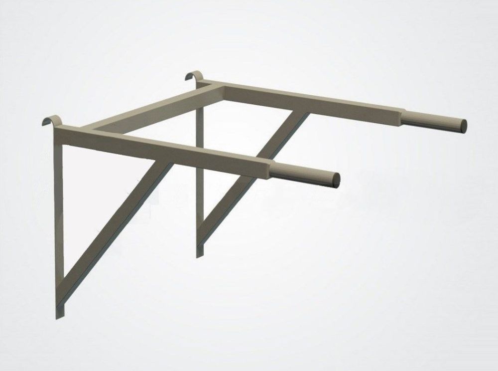 Брусья навесные, серый Pioner A12199