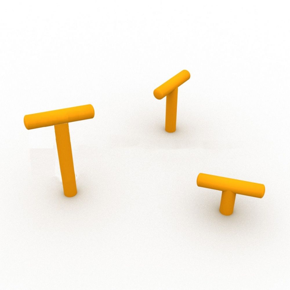 Упоры для отжиманий Воркаут под бетонирование Pioner A17326