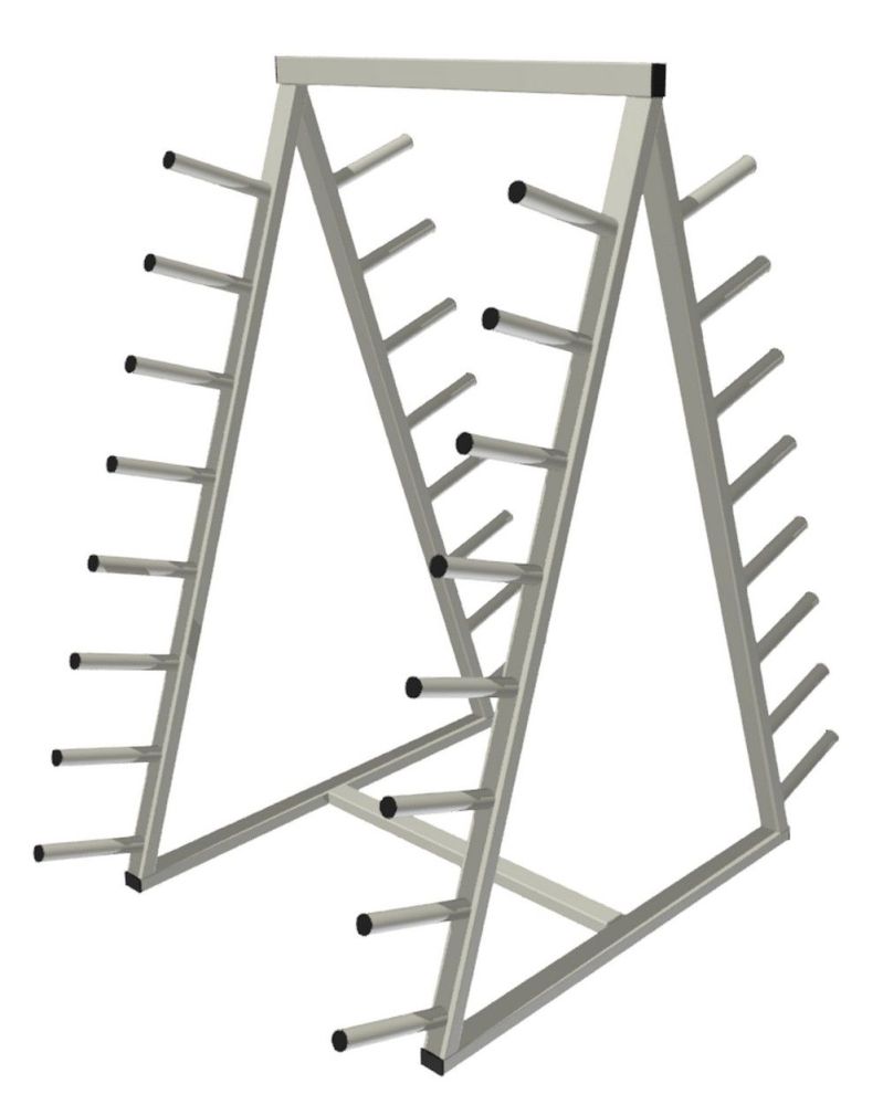 Стойка для бодибаров 16\32 местная, двухсторонняя  Pioner A12330
