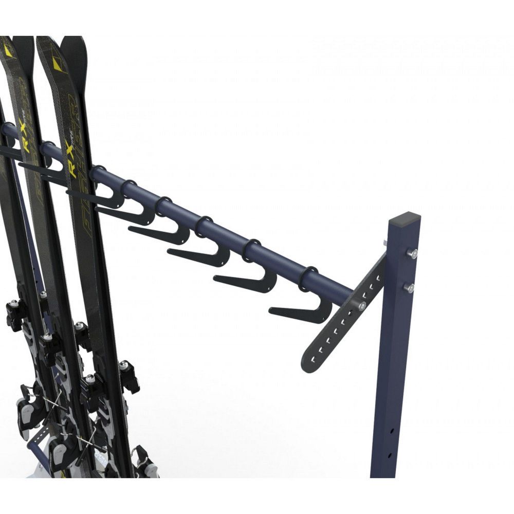 Стойка Стандарт для горных лыж, односторонняя с вешалкой 160х215х30см  CGLVE-16
