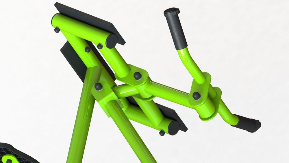 Уличный тренажер взрослый Бицепс для одного  Pioner A17407