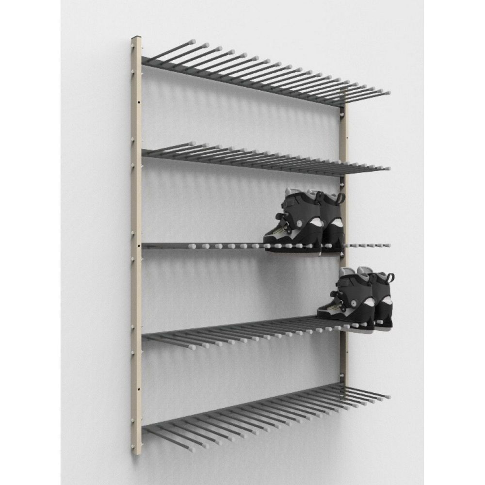 Вешалка Стандарт для коньков и роликов, пристенная 170х125х34см  VKS-25