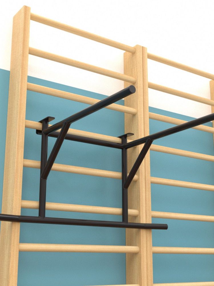 Турник-брусья на шведскую стенку  Pioner A12134