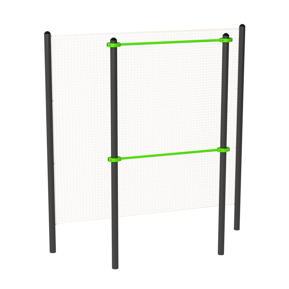 Мишень на стойках квадратная (подходит ОВЗ)  Pioner A17506