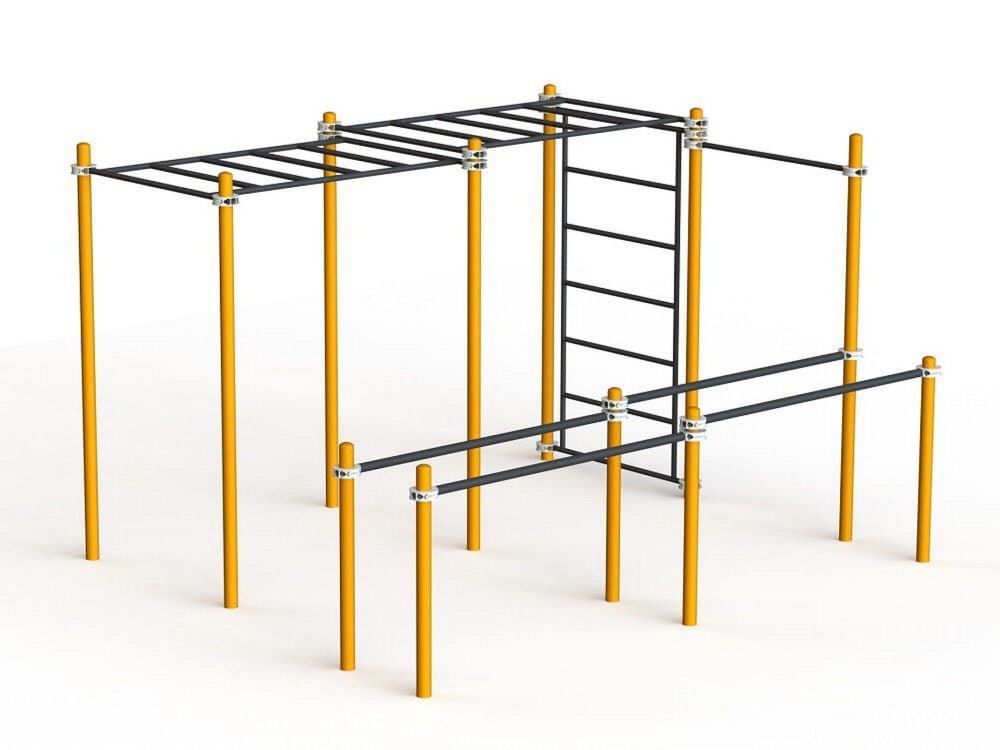 Комплекс для занятий Воркаут  Pioner A16698