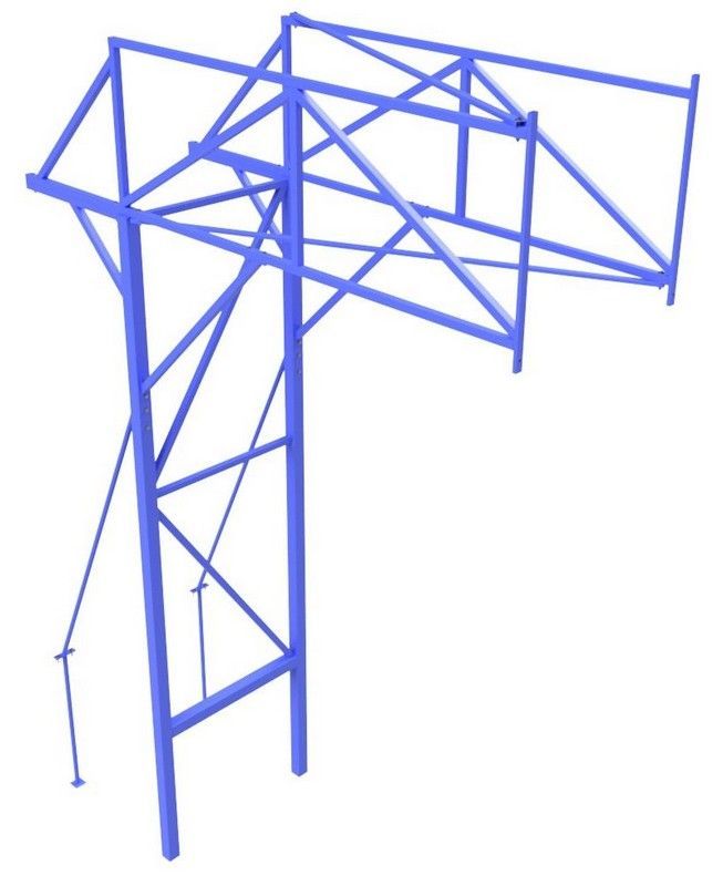 Стойка баскетбольная стационарная с выносом щита 2,5 метра  Pioner A13461