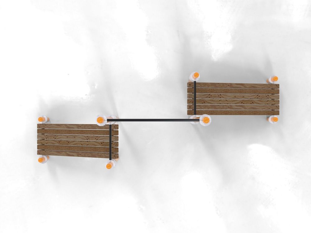 Комплекс для занятий Воркаут Pioner A16898