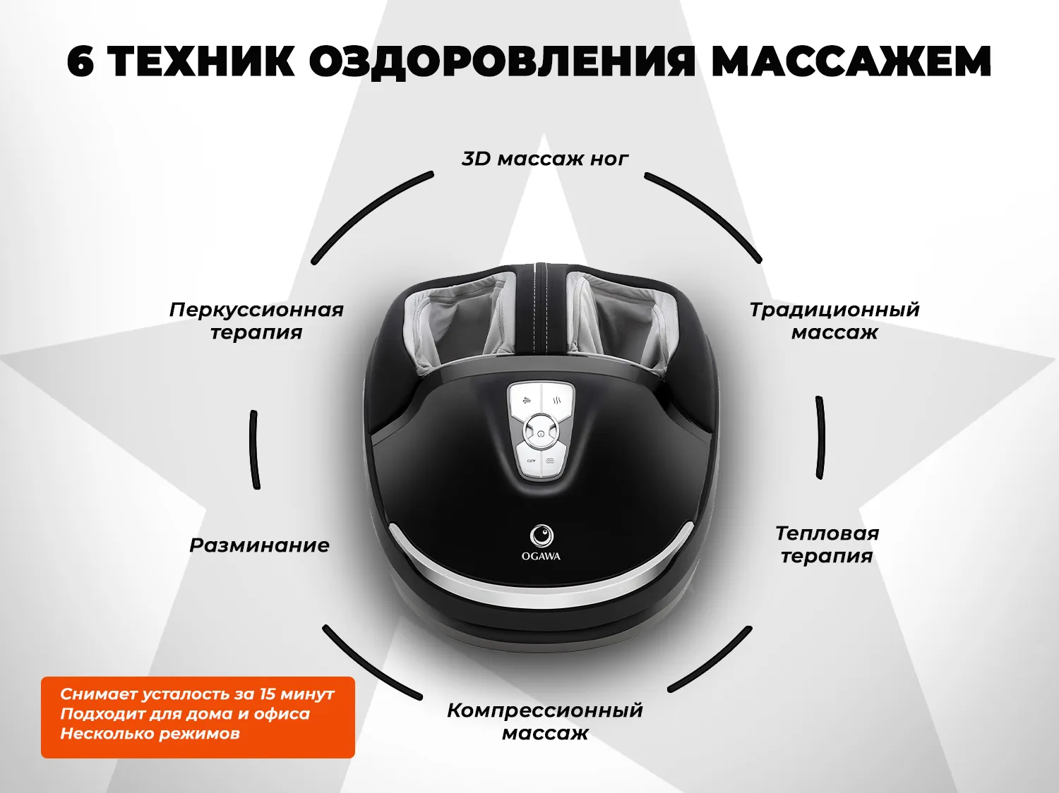 Массажер для ног OGAWA Импульс | Zen Foottee OF-3005