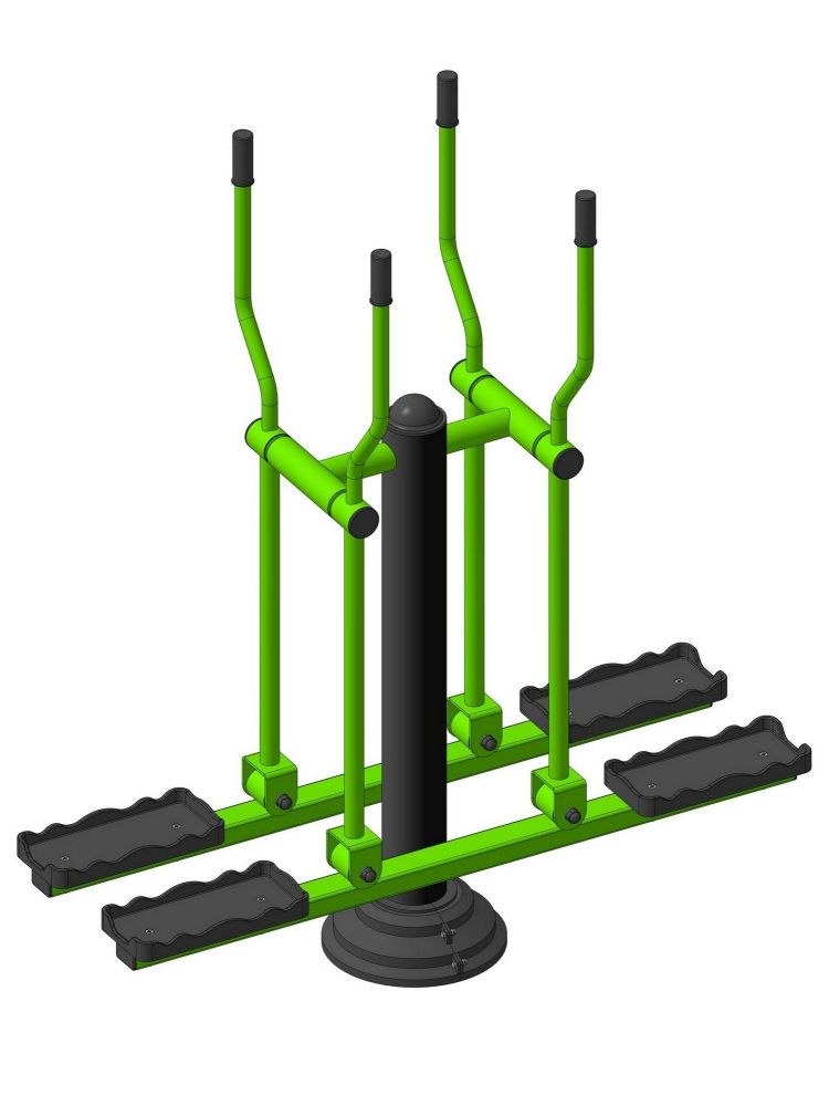 Тренажер уличный детский Лыжники Pioner A16956