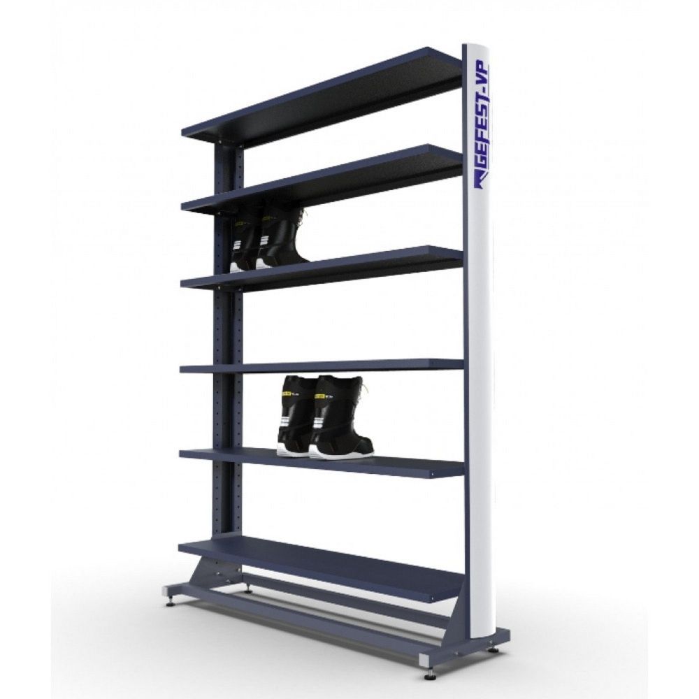 Стеллаж Премиум для ботинок, односторонний 219х243х45см  SPB-48/80