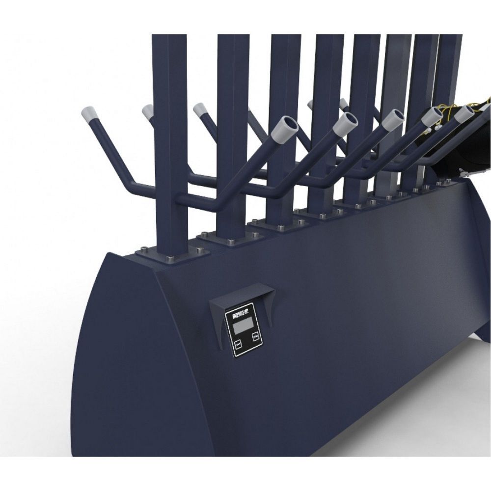 Сушильный стеллаж СЛ1 - Стандарт для обуви, двухсторонний 220х125х51см  SLSD-48