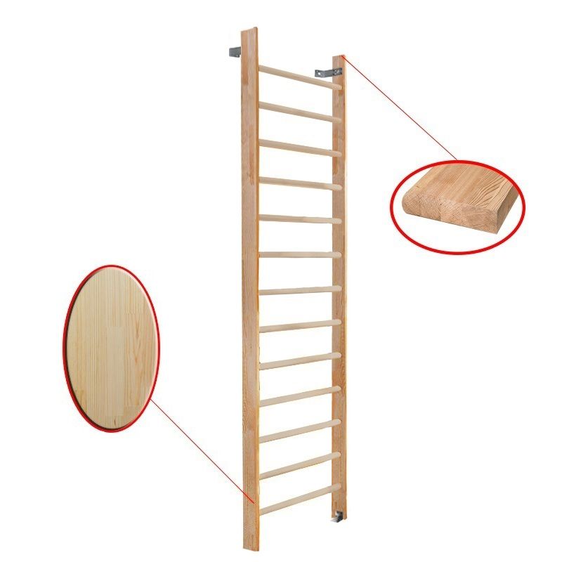 Стенка шведская 280х80см щит.сосна  Pioner A15891