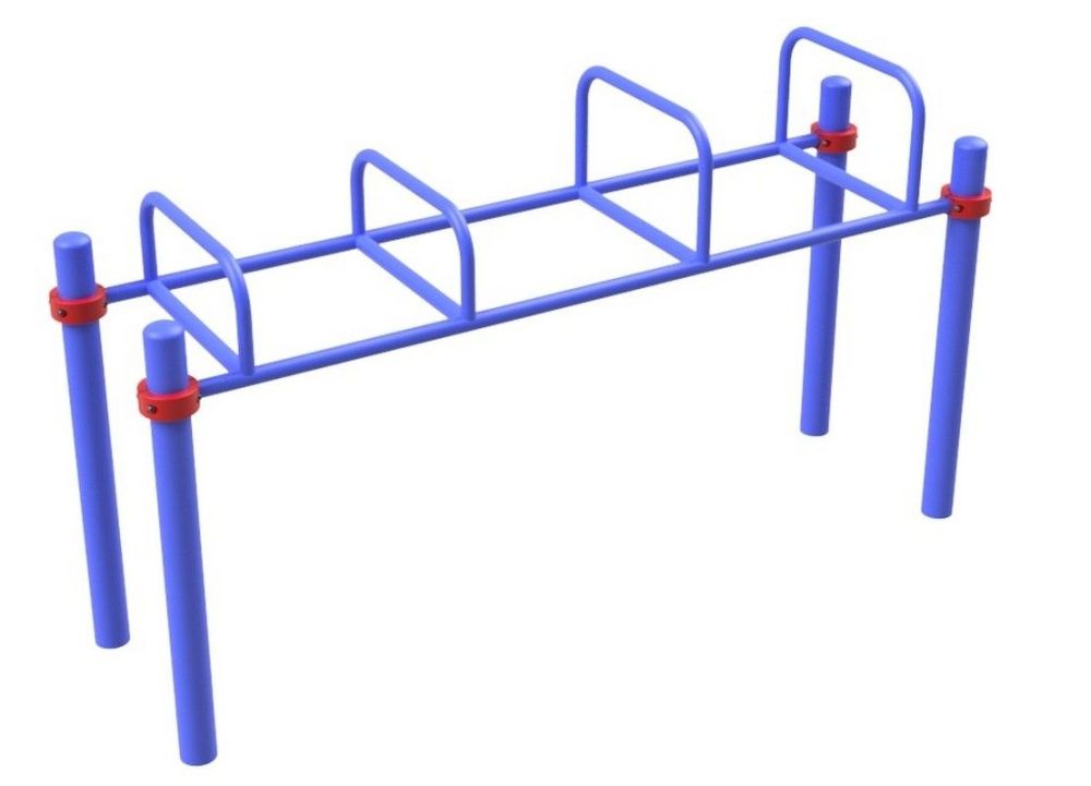 Брусья с полукольцами для отжимания  Pioner A16402