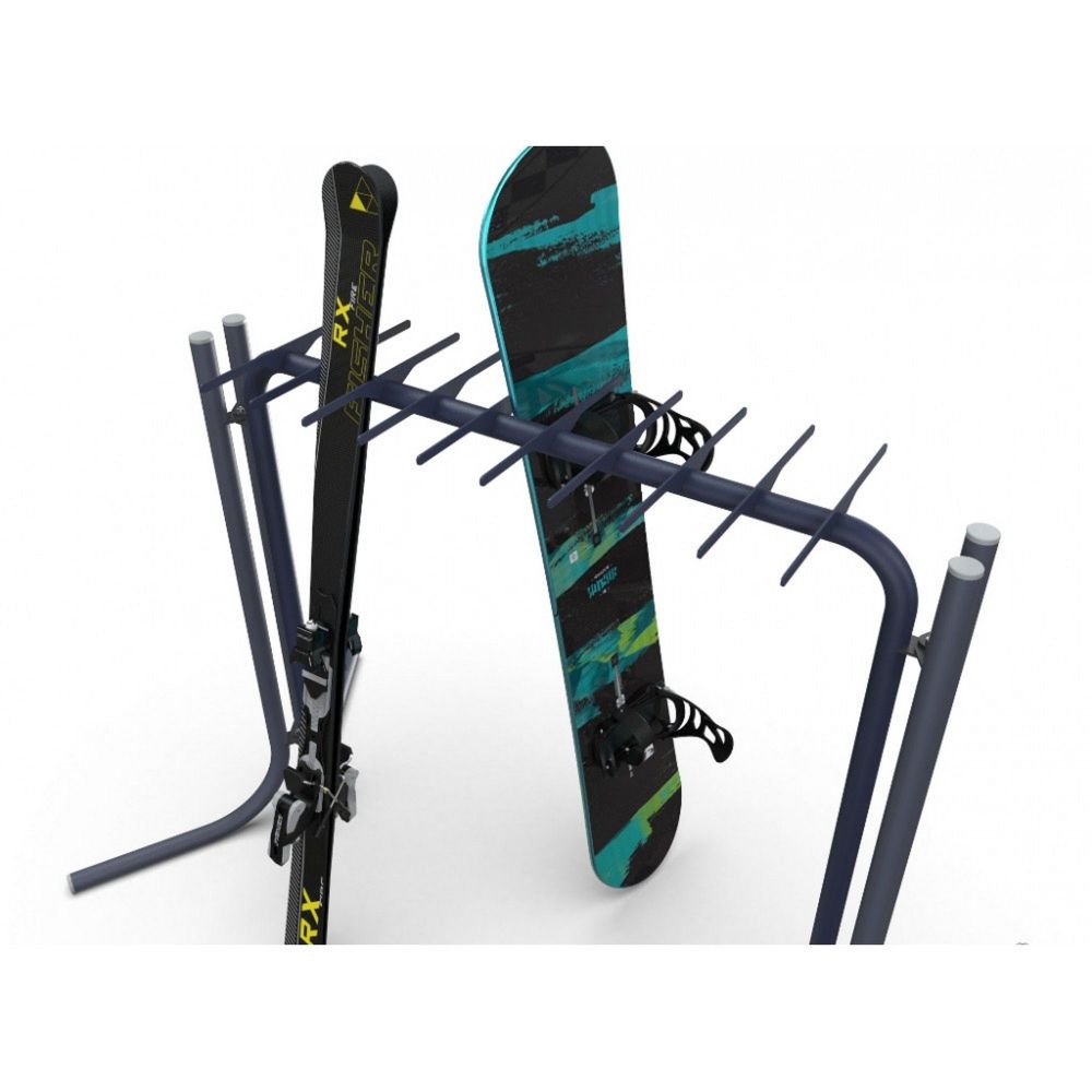 Стойка для размещения инвентаря на улице ГЛ-121 122,5х138,5х90см  GL-121