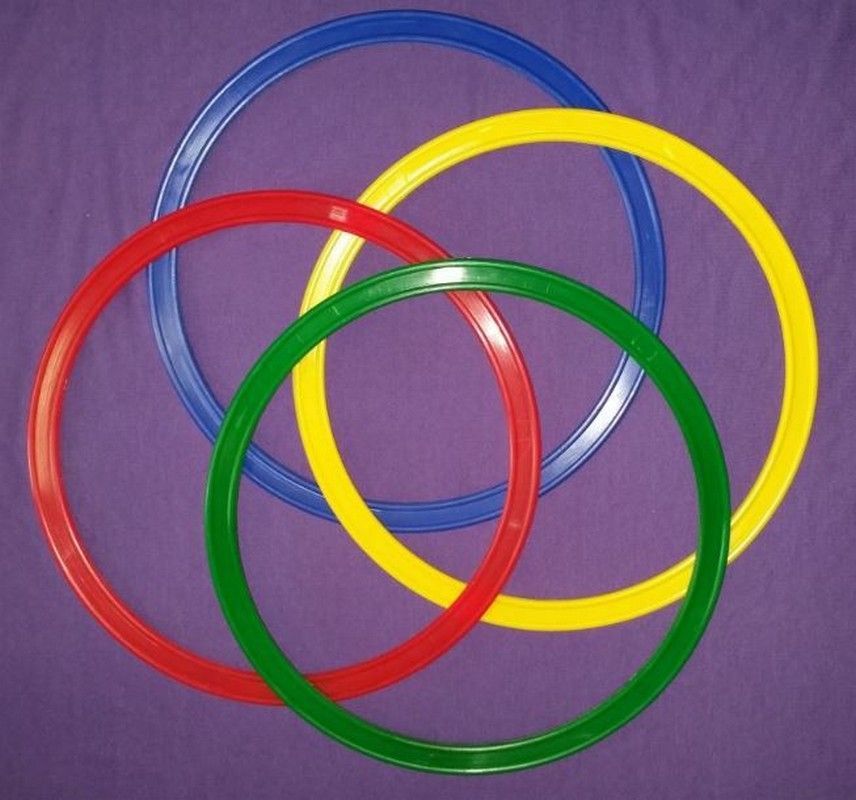 Обруч плоский d30см Pioner A17929