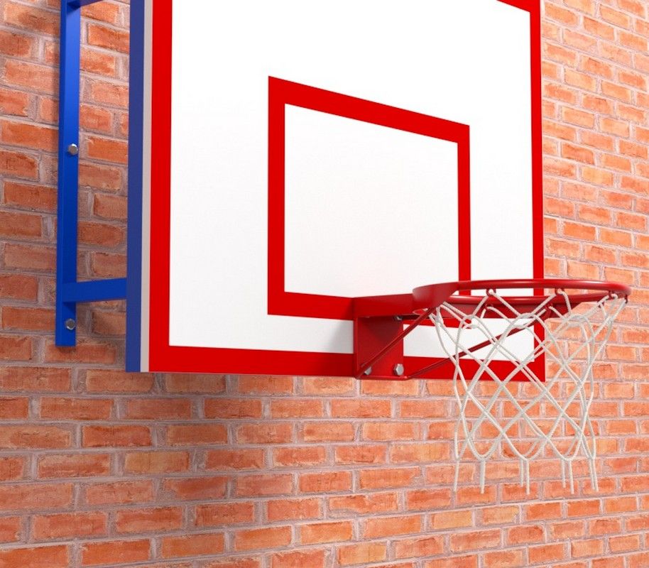 Ферма с выносом 500 мм с тренировочным щитом из фанеры и усиленным кольцом Pioner A13315