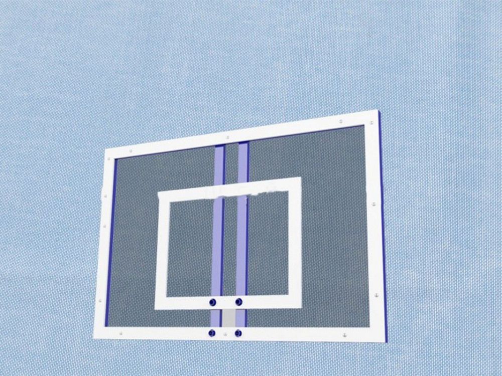 Щит баскетбольный тренировочный из оргстекла 6мм 120x80см  Pioner A10089