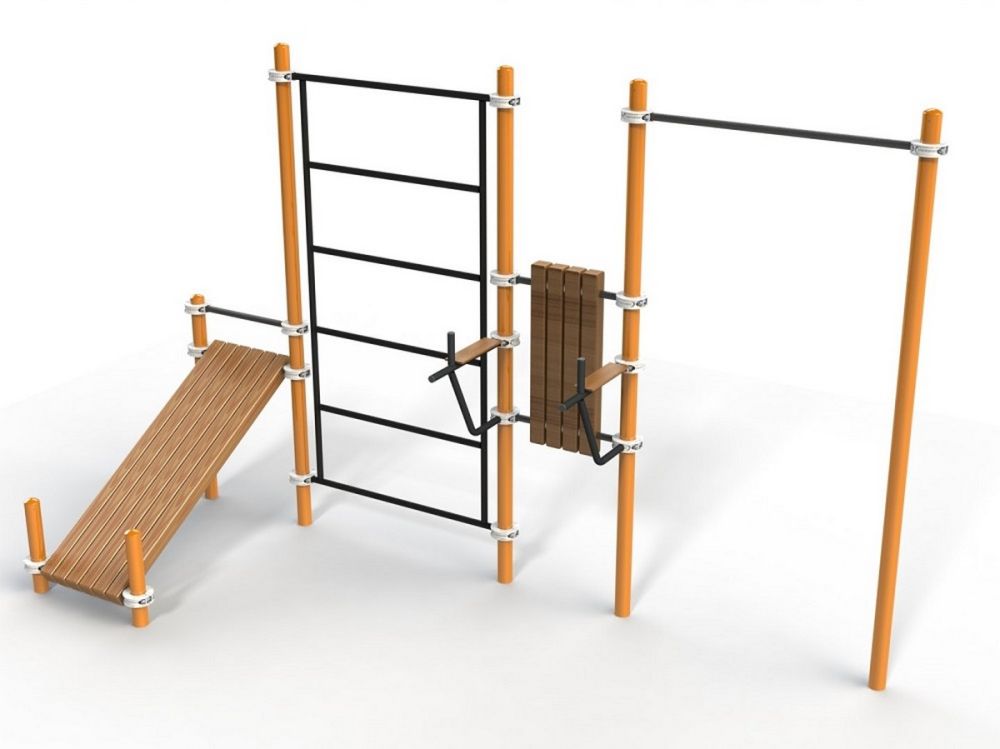 Комплекс для занятий Воркаут Pioner A16673