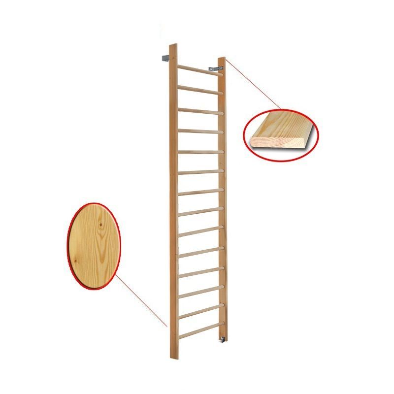 Стенка шведская 300х80см массив.сосна  Pioner A15841