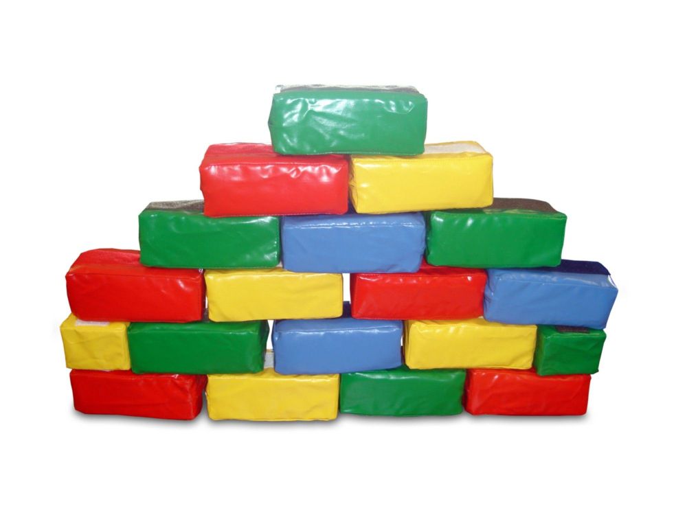 Мягкие кирпичики 19х9,5x7 см  Pioner A11193