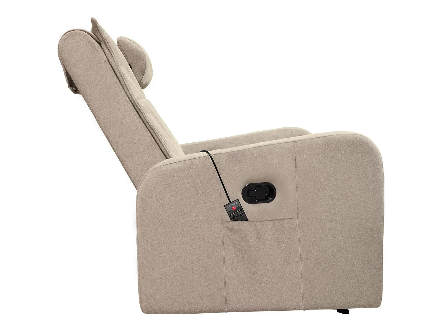 Кресло-реклайнер механический с массажем FUJIMO COMFORT CHAIR Ваниль