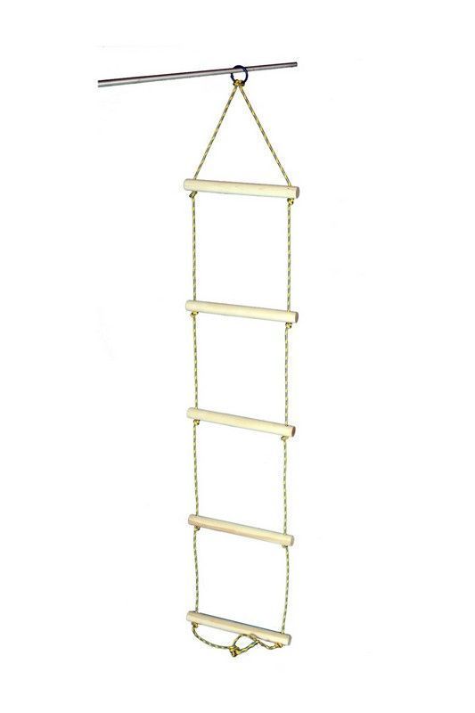 Лестница веревочная 5 перекладин  Pioner A11497