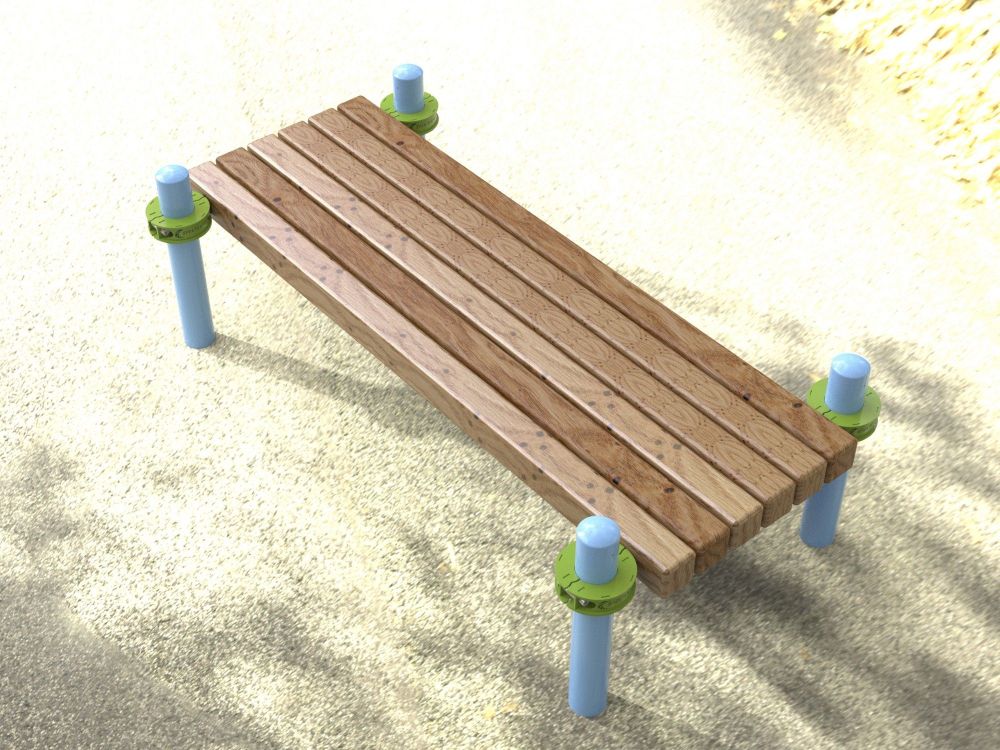 Лавочканая для Воркаут  Pioner A17375