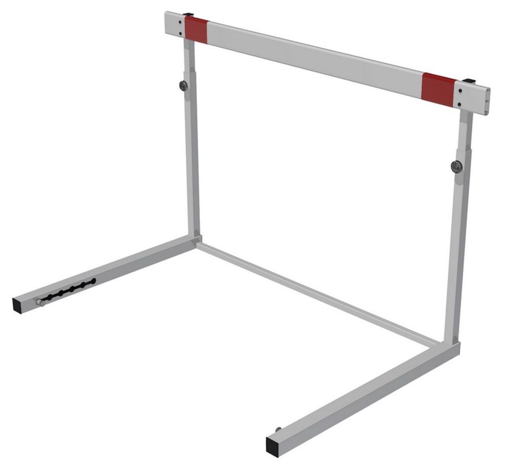 Барьер легкоатлетический регулируемой высоты с противовесом планка ПВХ  Pioner A15104