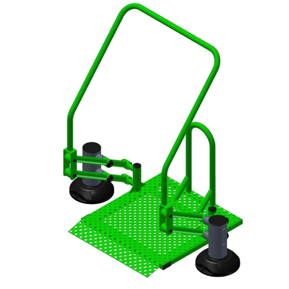 Уличный тренажер взрослый Подтягивание на платформе  Pioner A17307