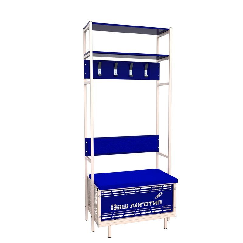 Индивидуальное место хоккеиста (односекционное) Pioner A17711