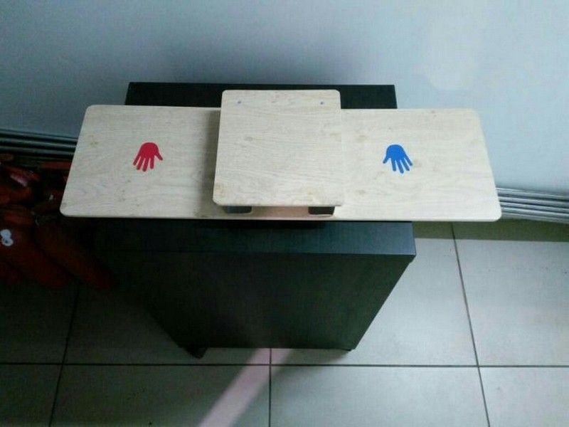 Счетчик отжиманий для ГТО (станок для отжиманий)  Pioner A12501