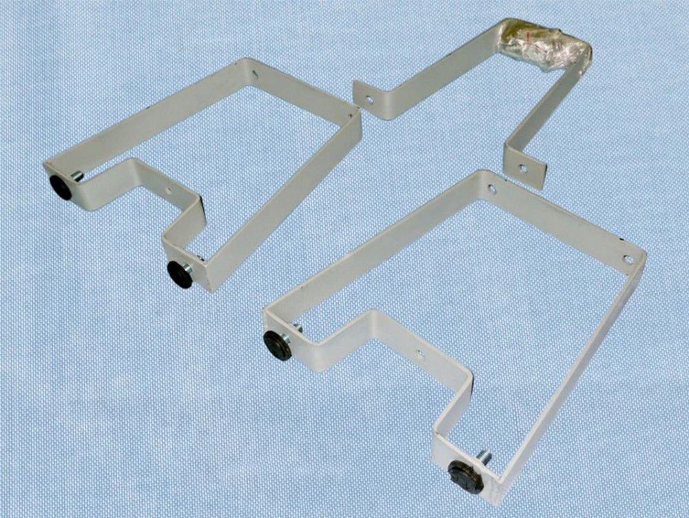 Ножки металлические регулируемые для скамеек (из полосы 40х4)  Pioner A14750