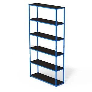 Стеллаж для спортивного инвентаря  6 полок цельносварная конструкция Pioner A17212