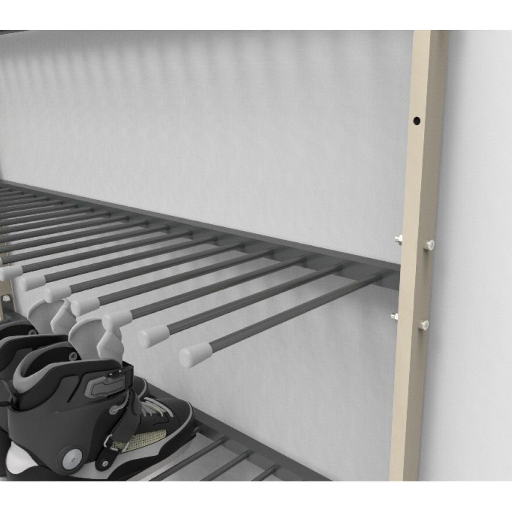 Вешалка Стандарт для коньков и роликов, пристенная 170х125х34см  VKS-25