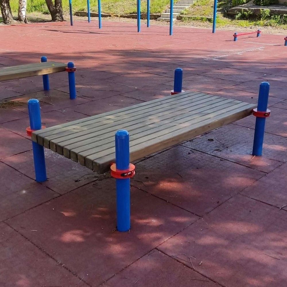 Помост для выполнения испытания "Сгибание-разгибание рук в упоре лежа на полу"  Pioner A17313