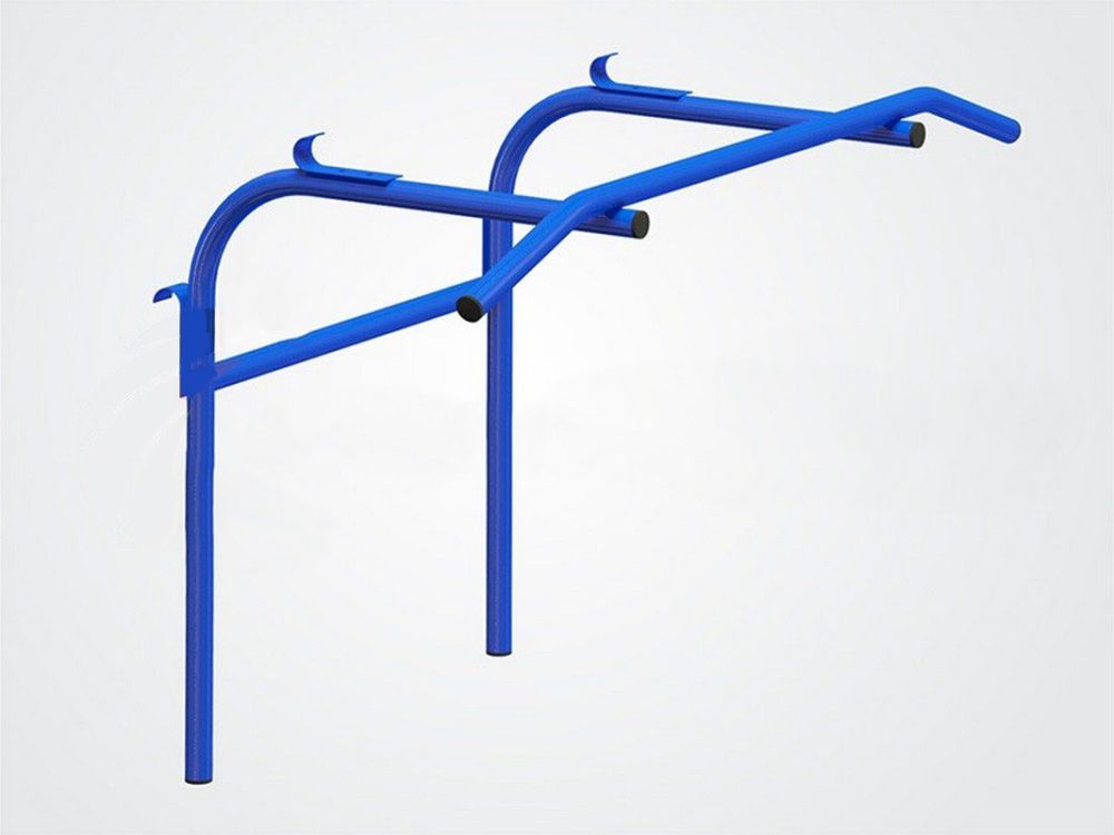 Турник-брусья навесной, синий Pioner A12175
