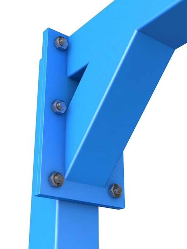 Стойка баскетбольная разборная (со съемной закладной)  Pioner A13472