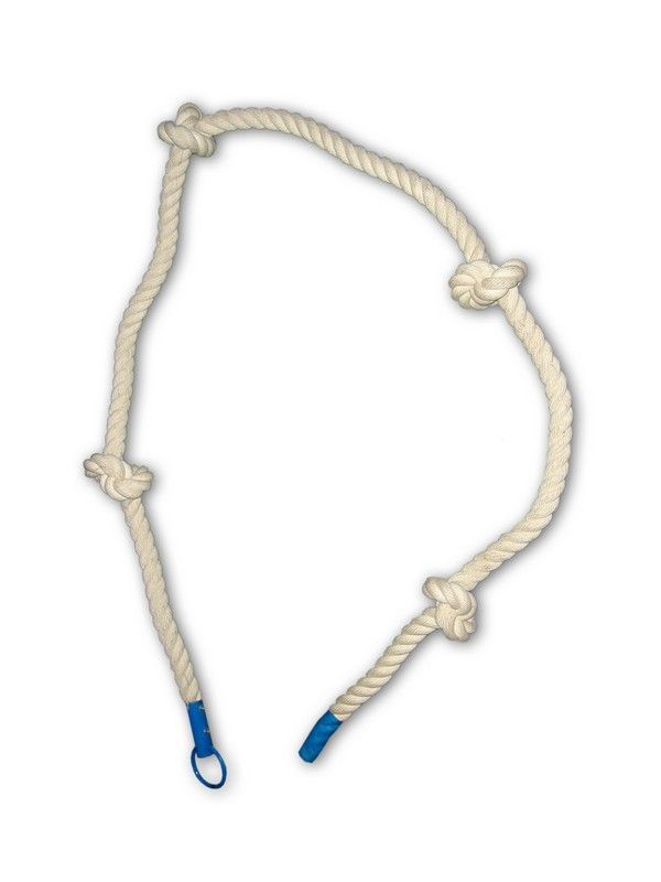 Канат для лазания  с узлами, х/б 3м. d-30мм Pioner A11447