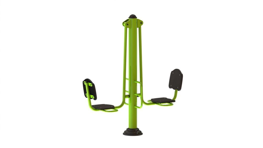 Уличный тренажер взрослый Жим ногами для двоих Pioner A16990