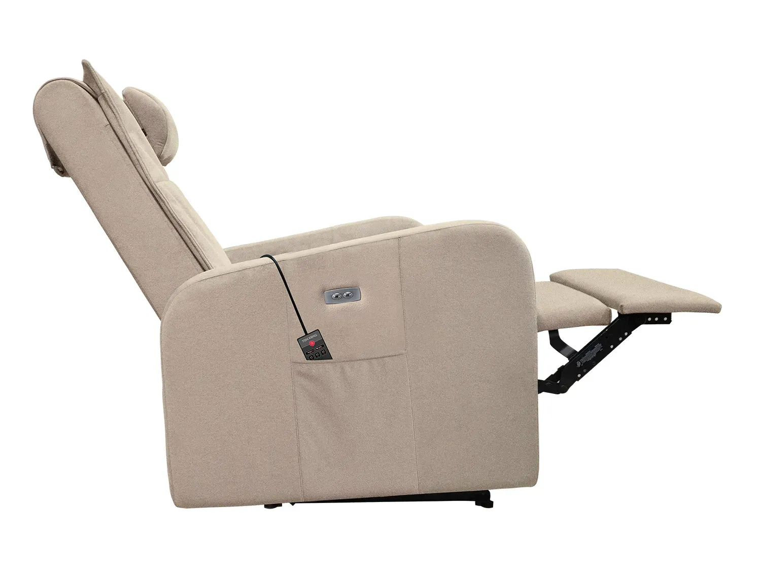 Кресло-реклайнер электрический с массажем FUJIMO E-COMFORT CHAIR Ваниль