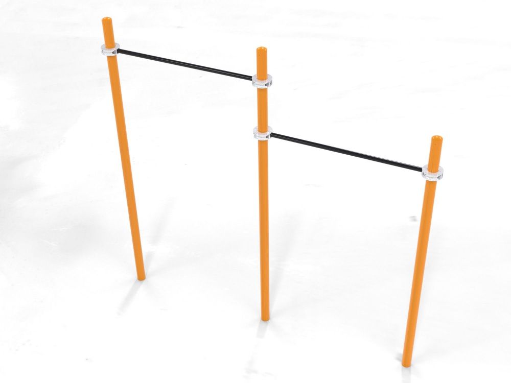 Турник уличный двойной для Воркаут  Pioner A17260