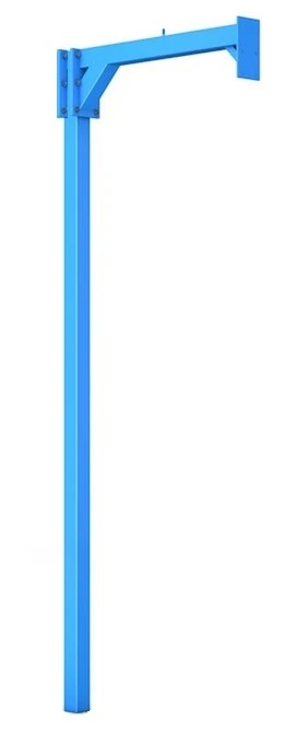 Стойка баскетбольная разборная под бетонирование вынос 0,5 м,