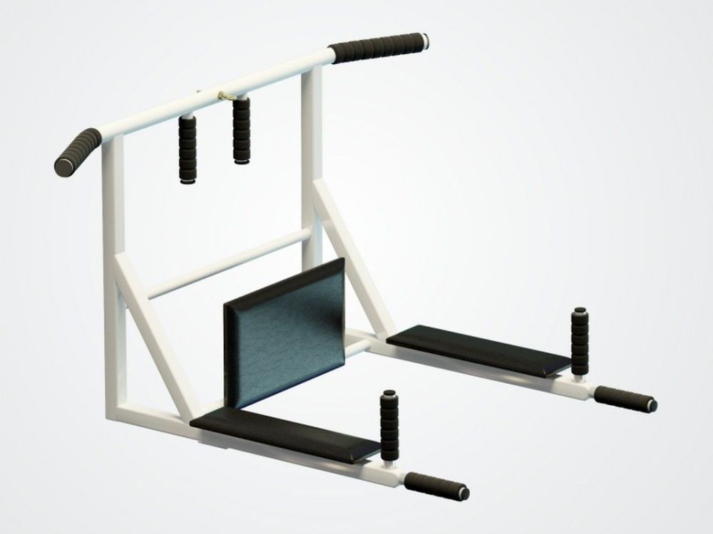 Турник настенный  3 в 1 серый Pioner A17154