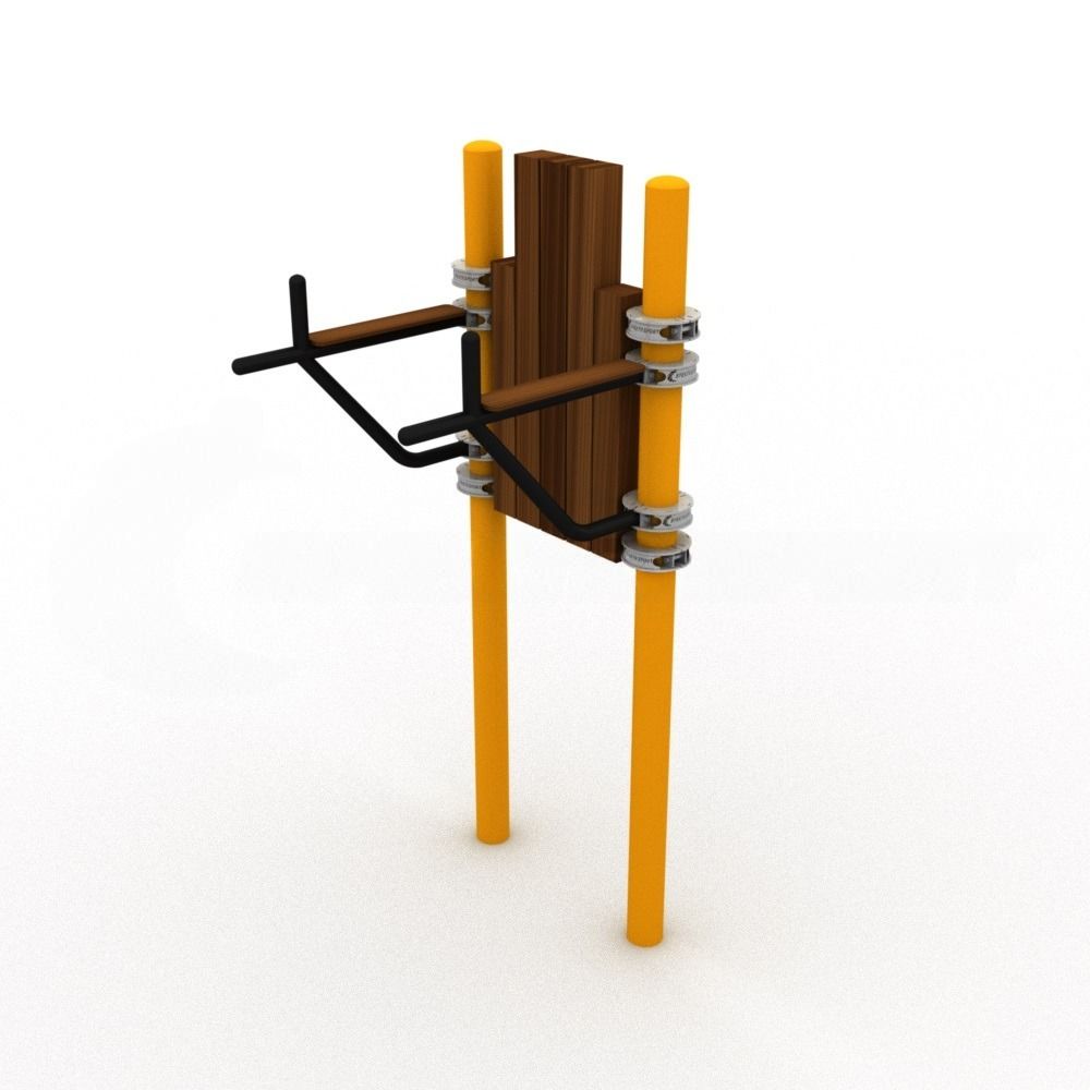 Гимнастический снаряд для развития верхних плечевых мышц и мышц брюшного пресса, в том числе для инвалидов и лиц с ограниченными возможностями здоровья Pioner A17338